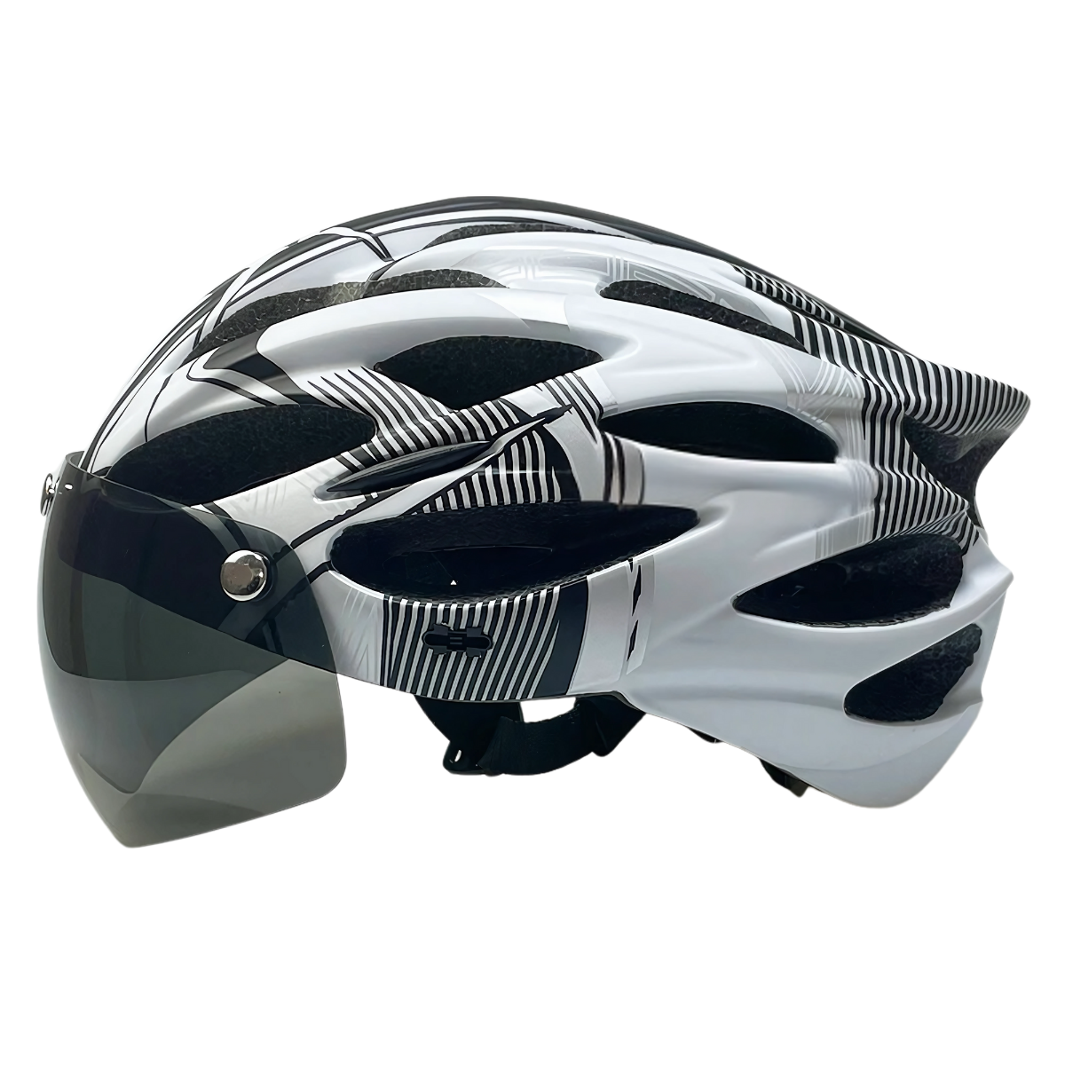 Cyclonix España - Casco con visera desmontable y LED – CycloGuard™ (diseño)