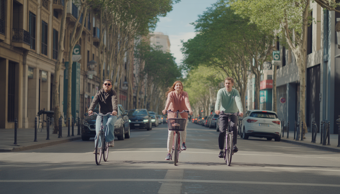 ciclismo contra la contaminación urbana