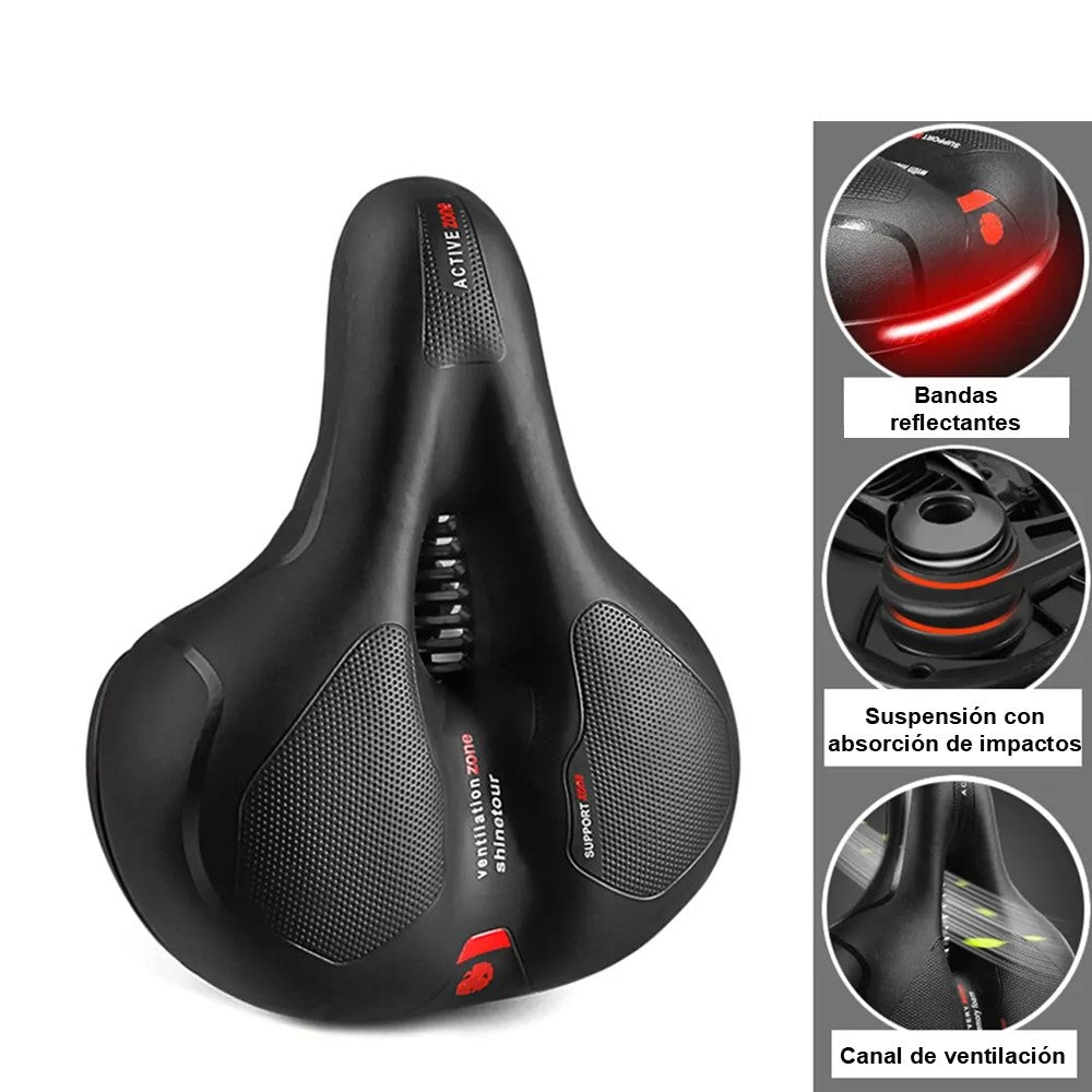 Cyclonix España - Sillín de bicicleta de máxima comodidad – CycloSoft™