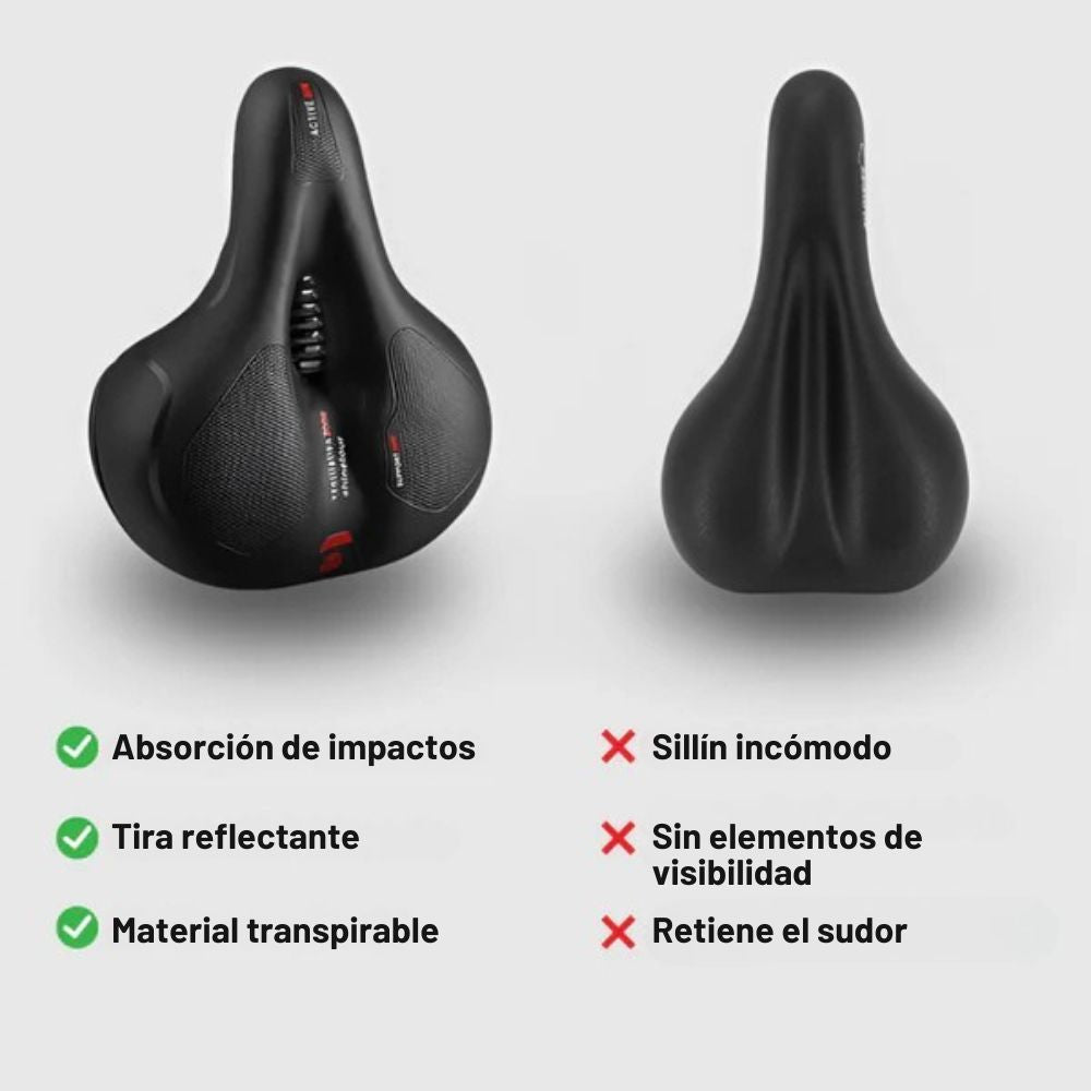 Cyclonix España - Sillín de bicicleta de máxima comodidad – CycloSoft™