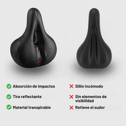 Cyclonix España - Sillín de bicicleta de máxima comodidad – CycloSoft™