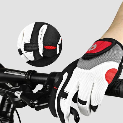 Cyclonix España - Guantes antideslizantes para ciclismo – CycloGrip™ (rojo)