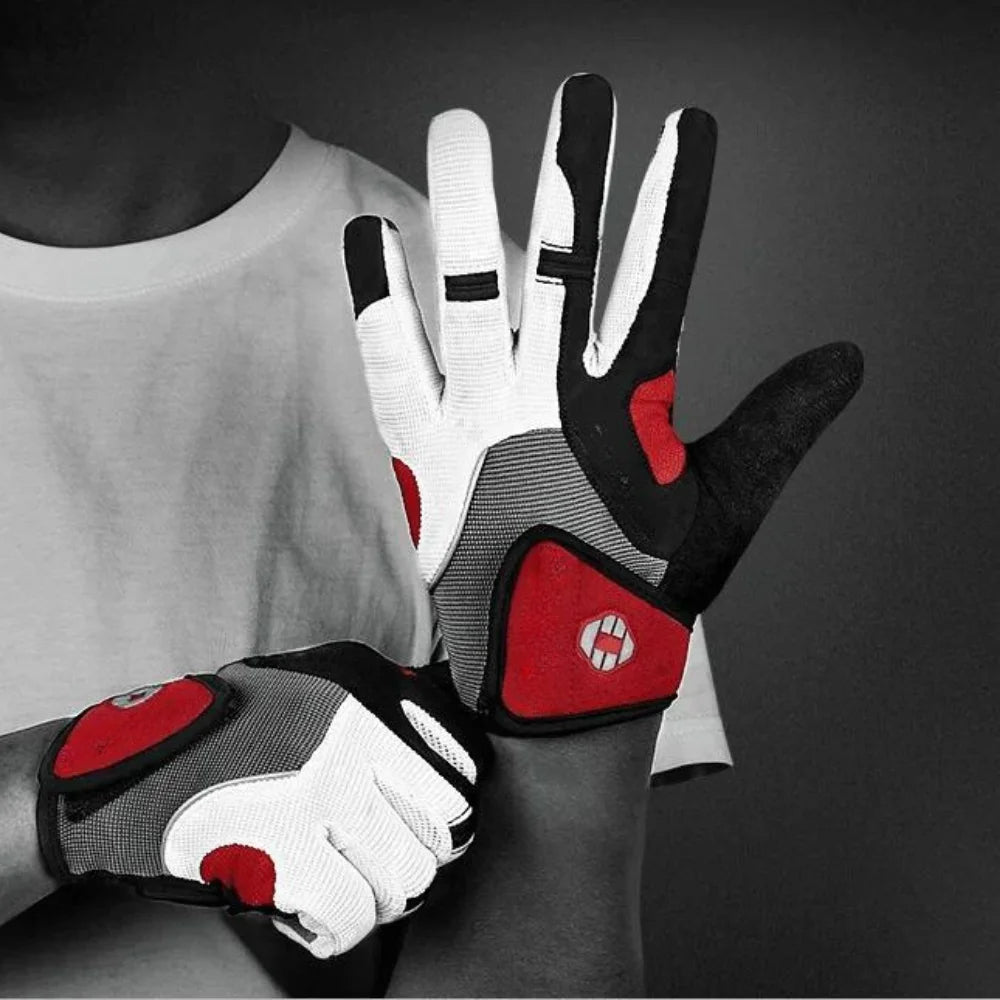 Cyclonix España - Guantes antideslizantes para ciclismo – CycloGrip™ (rojo)