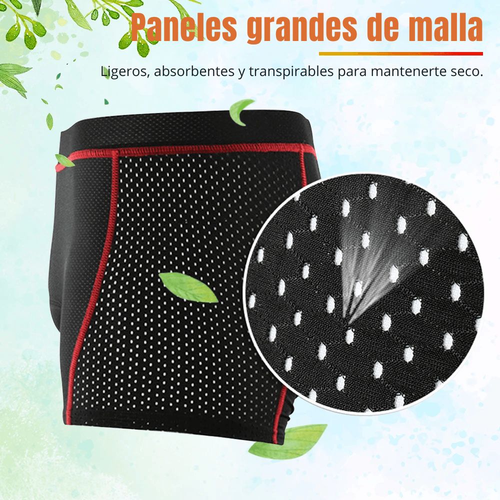 Cyclonix España - Ropa interior de ciclismo con acolchado 5D – CycloGel™