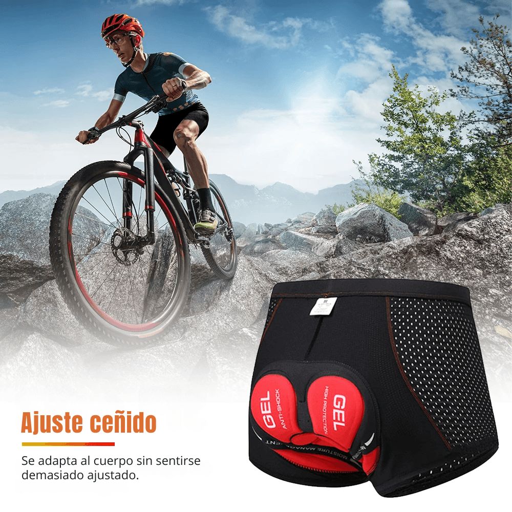 Cyclonix España - Ropa interior de ciclismo con acolchado 5D – CycloGel™