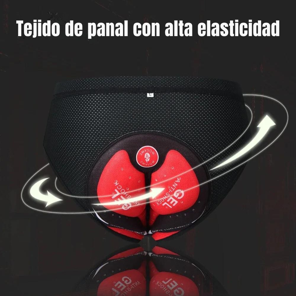 Cyclonix España - Ropa interior de ciclismo con acolchado 5D – GelCush™