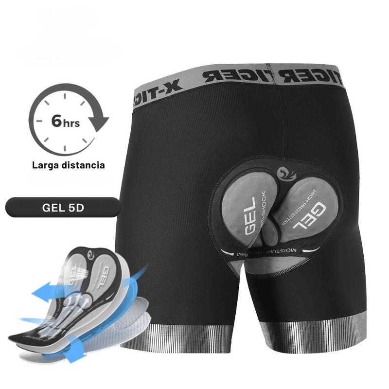 Cyclonix España - Ropa interior de ciclismo con acolchado 5D – RideGuard™