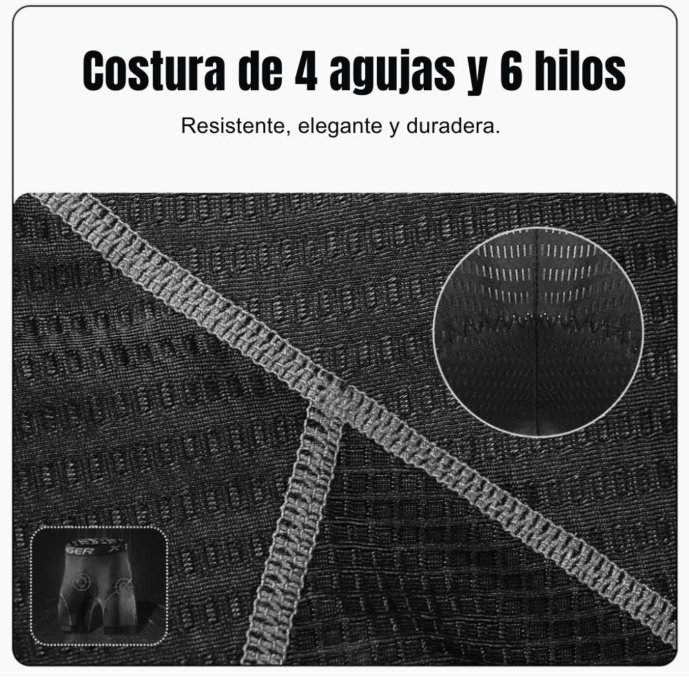 Cyclonix España - Ropa interior de ciclismo con acolchado 5D – VeloShield™