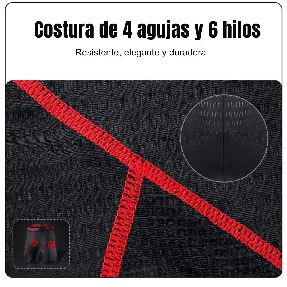 Cyclonix España - Ropa interior de ciclismo con acolchado 5D – VeloShield™